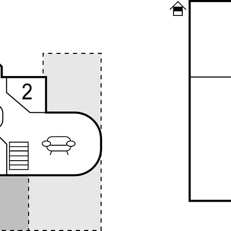 Дом отдыха Gorgeous In With Kitchen Оттеруп